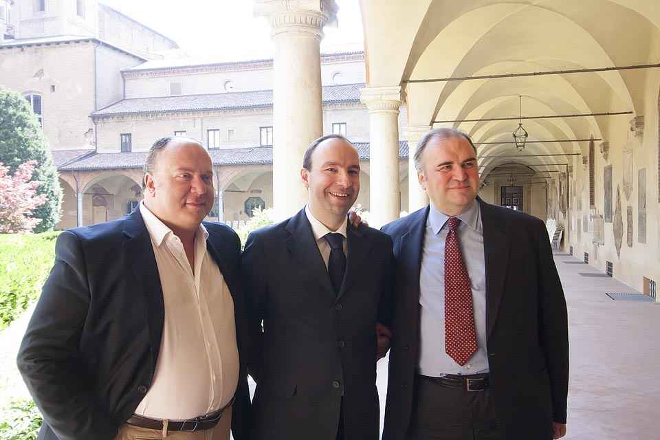 Vittorio Fusco, Lorenzo Cottignoli e Alberto Zanni