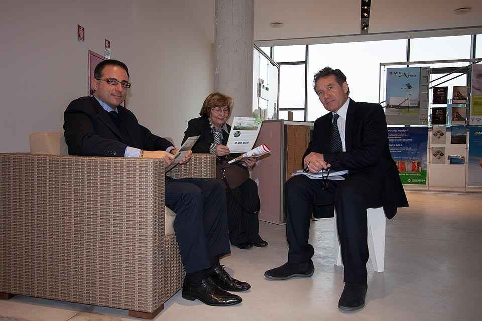 Bruno Tridico, Giovanna Boniardi e Romano Ugolini