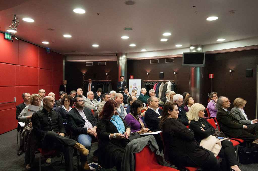 Il pubblico al meeting LISIAI a Mestre